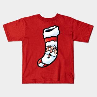 Santa Stocking Kids T-Shirt